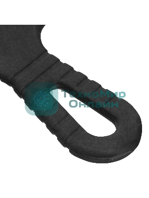 Шпатель из нержавеющей стали Сибртех 150 мм, зуб 8х8 мм, пластмассовая рукоятка