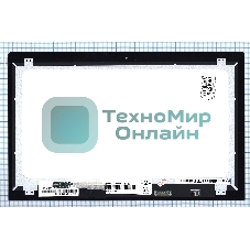 Модуль (матрица + тачскрин) для Lenovo Edge 2-1580 черный