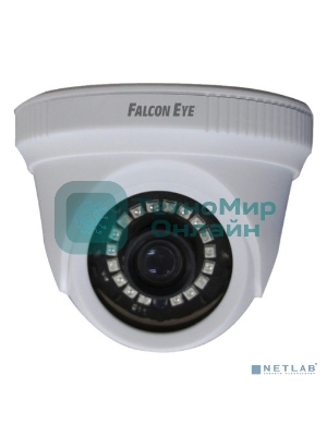 Купольная, универсальная 1080P видеокамера Falcon Eye FE-MHD-DP2e-20 4 в 1 (AHD, TVI, CVI, CVBS) с функцией 