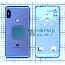 Задняя крышка для Xiaomi Redmi Note 6 голубой