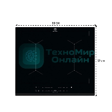 Индукционная варочная панель Electrolux EIV644 черный