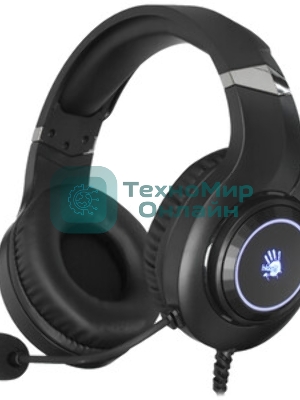 Гарнитура Bloody G220S чёрный, проводная, подсветка