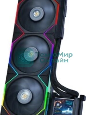 Система жидкостного охлаждения Lian-Li HydroShift LCD 360S Soc-AM5/AM4/1700 черный 4-pin 29.8dB Al+Cu LCD 330W Ret (G89.GHSLCD36SB.R0)