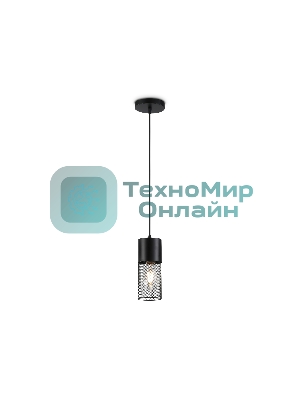 Светильник Ambrella light TR8500 BK черный E27 max 60W D100*1000