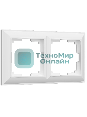 Рамка на 2 поста (белый) W0022201