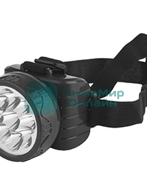Фонарь ТРОФИ TG9 9xLEDаккумуляторный налобный 4V0.9А·ч ЗУ 220V