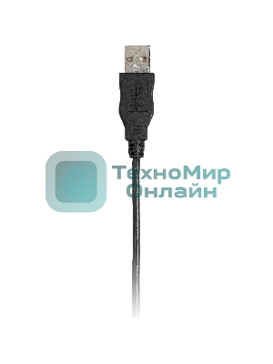 Гарнитура проводная Sennheiser PC 7 USB моно накладная закрытая 42-17000Гц 2м USB 95дБ микрофон 90-15000Гц