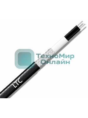 Кабель нагрев. саморег. 16Вт/м с экраном 220В (термопласт) EXTHERM LTC16-2CR