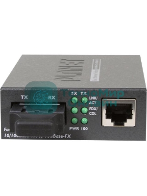 Медиаконвертер FT-802S15 10/100TX - 100Base-FX (SC) Single Mode Bridge Fiber Converter - 15KM, LFPT