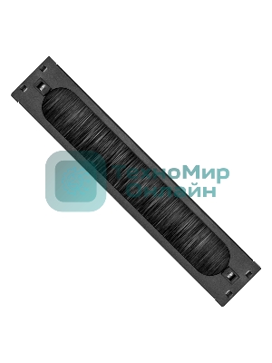 Кабельный органайзер c щеточным вводом ExeGate BP19-2UM-TL (19