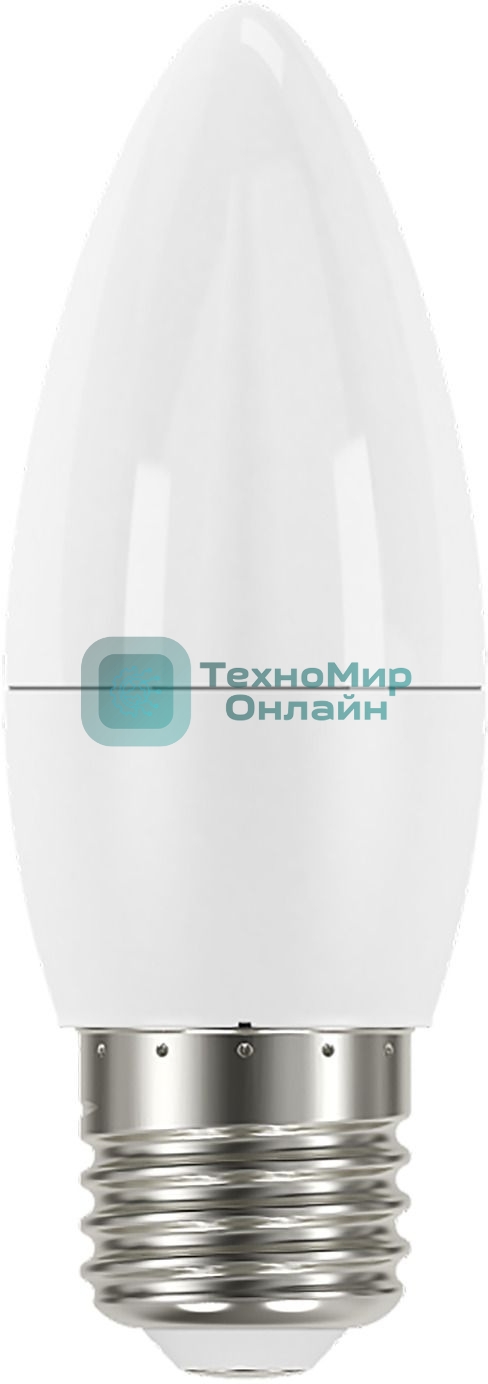 Лампа светодиодная Gauss Elementary 30210 10Вт цок.:E27 свеча 220B 3000K св.свеч.бел.теп. (упак.:10шт)
