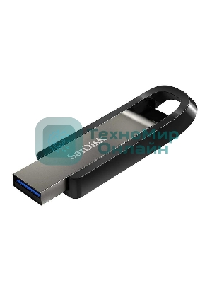 Флешка USB 256Gb SanDisk CZ810 Extreme GO, USB 3.2, черный