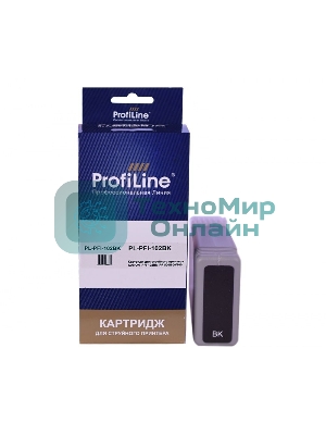 Картридж струйный ProfiLine PL-PFI-102BK для принтеров Canon IPF510/IPF605/IPF610/IPF650/IPF655/IPF710/IPF750/IPF755/IPF760/IPF765 с чернилами Black