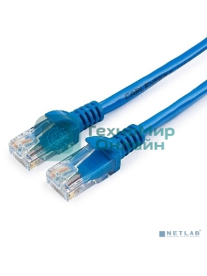 Патч-корд UTP Cablexpert PP12-30M/B cat.5e, 30м, литой, многожильный, синий