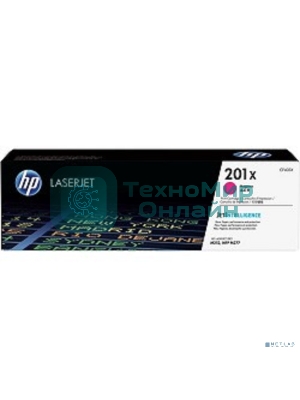 Тонер Картридж HP 201X CF403X пурпурный для HP CLJ Pro M252/M277 (2300 стр.)