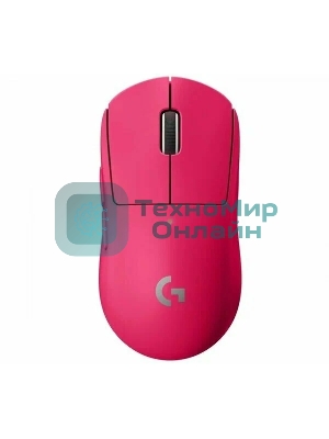 Мышь беспроводная Logitech G PRO X Superlight 2 розовый, 32000 dpi, радиоканал, USB, кнопки - 5