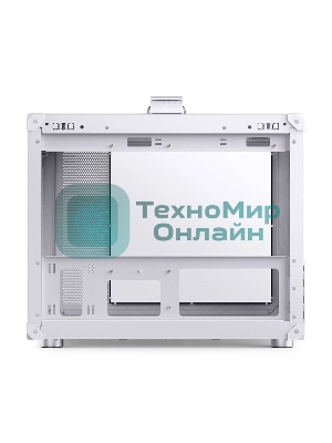Компьютерный корпус без блока питания JONSBO C6 MAX Handle, Mini-Tower, TG, no fan, 1xUSB-A 3.0 + 1xUSB-C 3.1, mATX, mITX белый