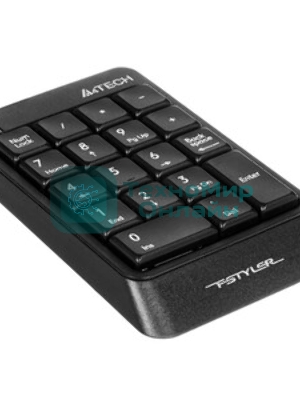 Числовой блок проводной A4Tech Fstyler FK13P, USB, черный