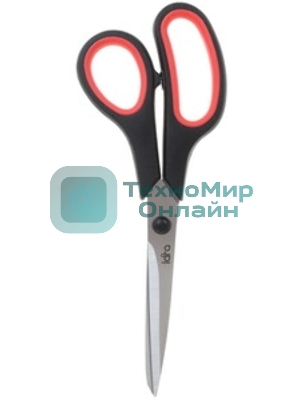 Ножницы LARA LR05-90 BLISTER 21,5 см, прорезиненные ручки, сверхострая заточка, нержавеющая сталь 2CR14