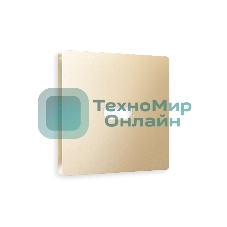 Лицевая панель ALFA (Шампань) для HDMI розетки QUANT AP6140