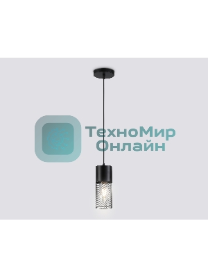 Светильник Ambrella light TR8500 BK черный E27 max 60W D100*1000