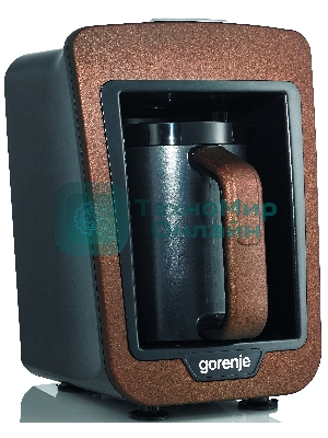 Кофеварка Gorenje ATCM730T медный/черный, исп. кофе - молотый, 0.27 л, 730 Вт.