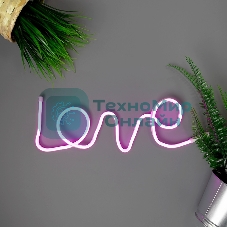 Набор для создания неоновых фигур Neon-night «Креатив» 120 LED, 1 м, розовый