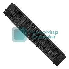 Кабельный органайзер c щеточным вводом ExeGate BP19-2UM-TL (19