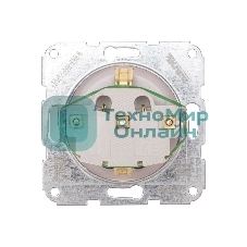 Розетка Kranz 1-ая DEA с/з с/у 16А мех. белый (1/10/120)