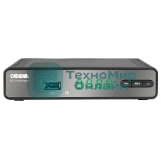 Приставка для цифрового ТВ Cadena CDT-2351SB черный, DVB-T2, DVB-T, HDMI, USB 2.0