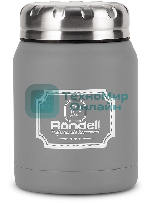 Термос для еды Rondell RDS-941 Grey Picnic 0,5 л
