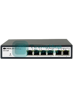 Коммутатор Smart Managed L2 PoE Switch 4 x 1000Base-T PoE+, 2 x 1000Base-T, PoE-60W budget