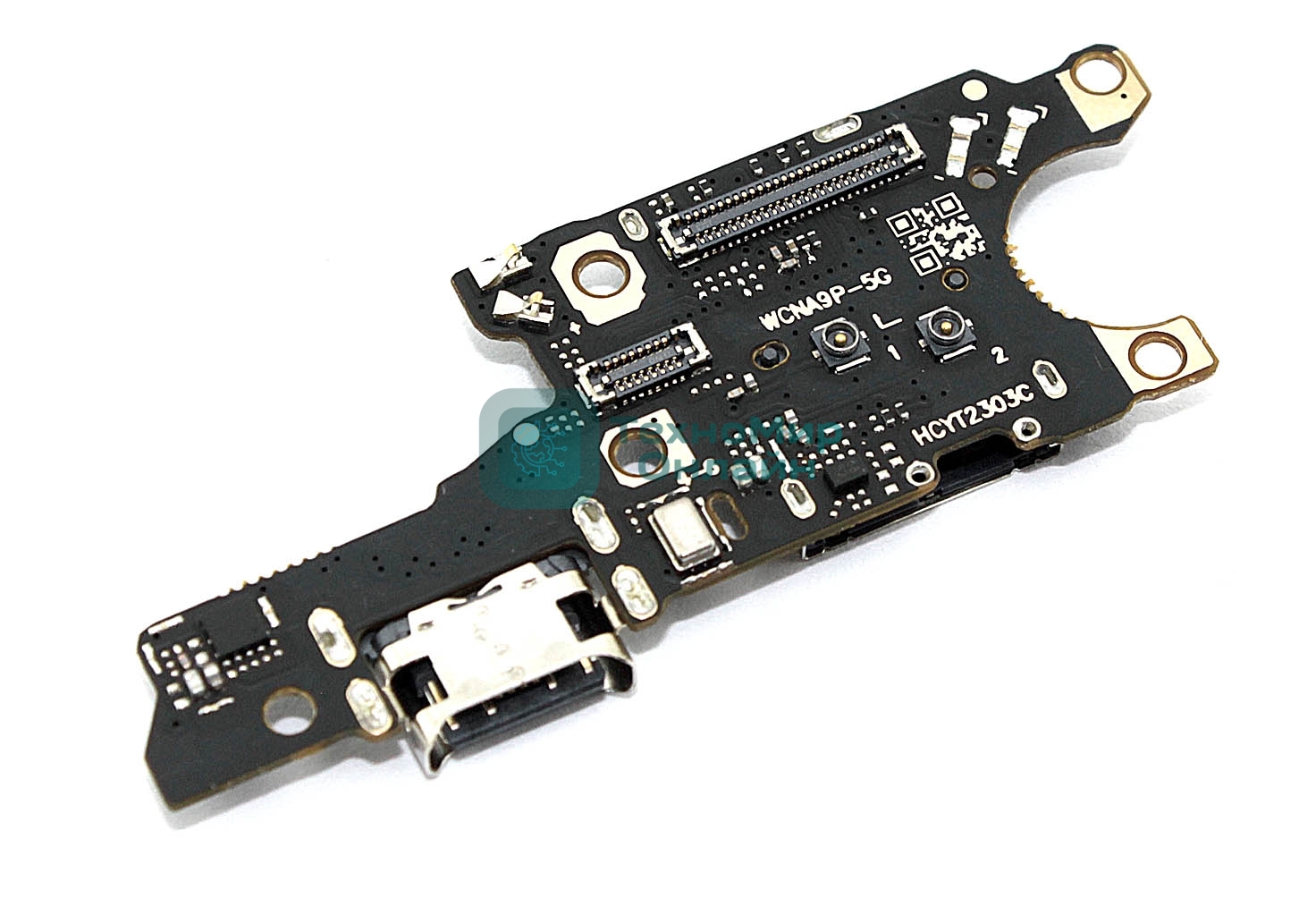 Нижняя плата с разъемом зарядки и микрофоном для Huawei Nova 9 Pro