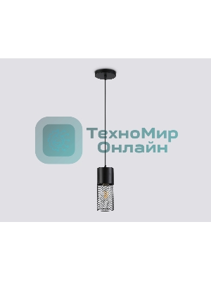 Светильник Ambrella light TR8500 BK черный E27 max 60W D100*1000