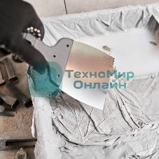 Шпатель Rexant 100 мм нержавеющая сталь, пластмассовая рукоятка