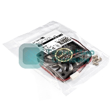 Вентилятор для корпуса ExeGate EX06010S2P-24 черный, 60 мм, 3000 об/мин, 24.1 дБ, 2 pin