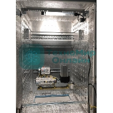 Шкаф уличный всепогодный укомплектованный настенный ЦМО ШТВ-Н, IP55, 15U, корпус: сталь, 760х600х330 мм (ВхШхГ), серый