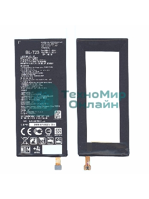 Аккумуляторная батарея BL-T23 для LG F690L, X Cam 4G 2500mAh/9.63Wh 3,85V