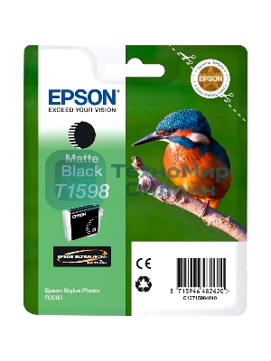 Картридж струйный Epson C13T15984010 черный матовый (850 стр) для Epson St Ph R2000