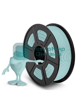 Филамент NVPrint PLA Matte Powder Blue для 3D печати диаметр 1.75мм длина 330 метров масса 1 кг