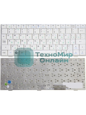 Клавиатура для ноутбука Asus Eee PC 700 701 900 901 белый