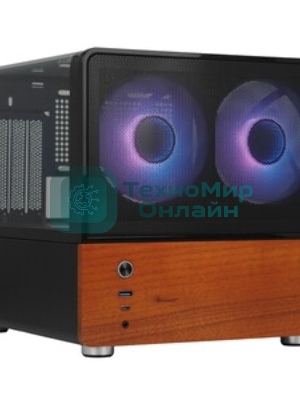 Корпус Jonsbo V12, Micro-Tower, белый, 2 x 120 мм