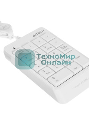Числовой блок проводной A4Tech Fstyler FK13, USB, белый