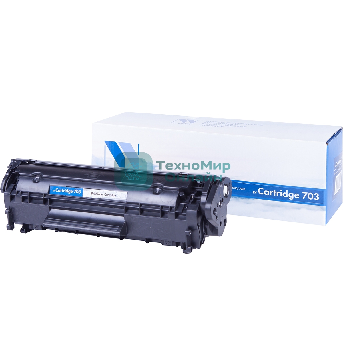 Картридж лазерный NVPrint совместимый Canon 703 для LBP 2900/3000 (2000k)