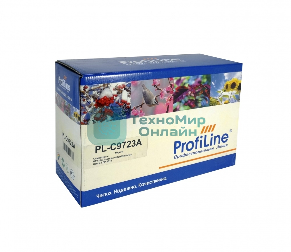 Картридж лазерный ProfiLine PL-C9723A для принтеров HP LJ 4600/4600n/4600dn/4600dtn/4600hdn/4650/4650n/4650dn/4650dtn/4650hdn/Canon ImageClass C2500/LBP2510/5500 Magenta 8000 копий