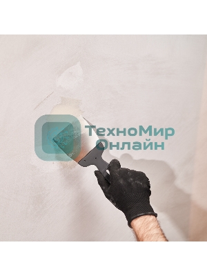 Шпатель Rexant 100 мм нержавеющая сталь, пластмассовая рукоятка