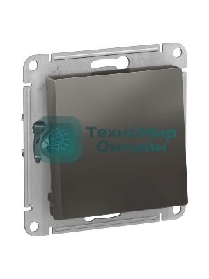 Механизм переключателя проходного 1-кл. СП AtlasDesign 10А IP20 (сх. 6) 10AX сталь