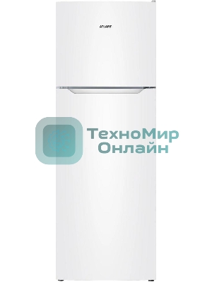 Холодильник Atlant XM 3635-109 белый двухкамерный 206/64 морозилка сверху