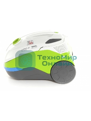 Пылесос Thomas Perfect Air Feel Fresh X3 белый/зеленый, 325/1700Вт, уборка сухая/влажная, пылесборник контейнер 2.6 л