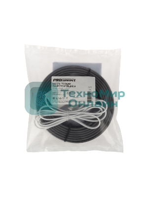 Кабель греющий саморегулирующийся PROconnect 16 Вт/м, на трубу, 6 м/96 Вт